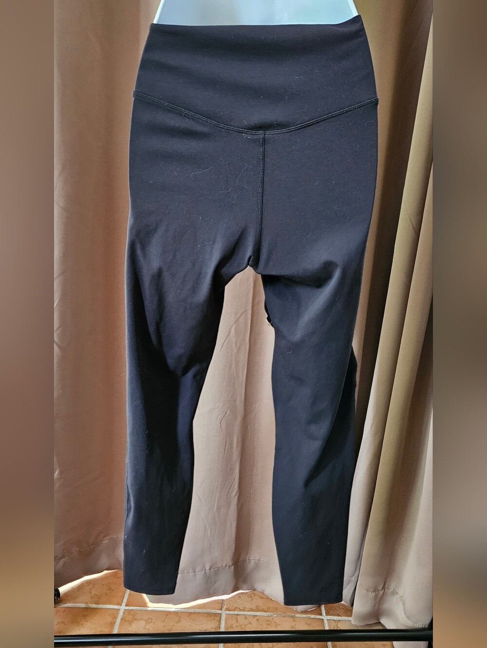 Halara DayStretch High Waisted Crossover Mesh Buckle Leggings - Picture 2 of 6